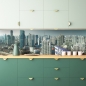 Mobile Preview: Küchenrückwand Wolkenkratzer Stadt