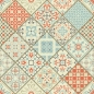 Preview: Glastür Folie Marokkanische Muster Design