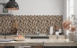 Mobile Preview: Küchenrückwand Braun Mosaik