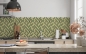 Preview: Küchenrückwand Grünfarbige Mosaik