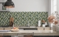 Mobile Preview: Küchenrückwand Grün Mosaikfliese