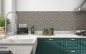 Preview: Küchenrückwand 3D Mosaik Stone