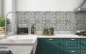Preview: Küchenrückwand Silver Modern Mosaik