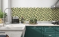 Preview: Küchenrückwand Grünfarbige Mosaik