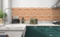 Mobile Preview: Küchenrückwand Mosaikfliese Orange