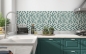 Preview: Küchenrückwand Mosaic Grün
