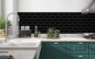 Preview: Küchenrückwand Geflochtene Mosaik
