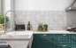 Preview: Küchenrückwand Beton Mosaik Fliese