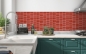 Preview: Küchenrückwand Alt Stil Mosaik