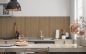 Preview: Küchenrückwand Holzplatte