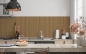Preview: Küchenrückwand Hemlock Massivholz