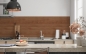 Preview: Küchenrückwand Bubinga Holz