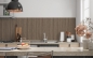 Preview: Küchenrückwand Holzplatte Eiche