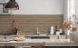 Preview: Küchenrückwand Kernbuche Massivholz