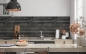 Preview: Küchenrückwand Dunkle Holzbalken