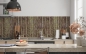 Preview: Küchenrückwand Vintage Naturholz