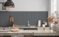 Preview: Küchenrückwand Holzparkett Grau