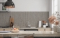 Preview: Küchenrückwand Graue Holzplatten