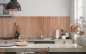 Preview: Küchenrückwand Rhombusleiste Optik