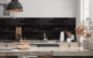 Mobile Preview: Küchenrückwand Dark Wood