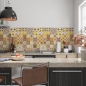 Preview: Küchenrückwand Spanish Ceramic Patchwork