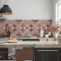 Preview: Küchenrückwand Dekorative Patchwork Fliese
