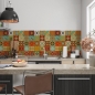 Preview: Küchenrückwand Colorful Patchwork