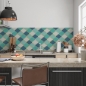 Preview: Küchenrückwand Vierpass Muster
