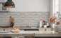 Mobile Preview: Küchenrückwand Beige Backsteinmauer