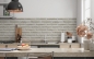 Mobile Preview: Küchenrückwand Beige Steinmauer