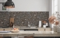 Preview: Spritzschutz Küche Römische Steinmauer