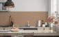 Mobile Preview: Küchenrückwand Ziegelsteinboden Beige