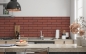 Mobile Preview: Küchenrückwand Tonstein Wand