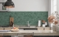 Preview: Küchenrückwand Grüner Marmor