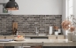 Preview: Küchenrückwand Loft Stil Backstein