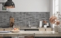 Preview: Spritzschutz Küche Graue Steinmauer