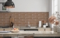 Preview: Spritzschutz Küche Ziegelstein Mauer
