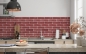 Preview: Küchenrückwand Dekorative Ziegel