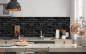 Mobile Preview: Küchenrückwand Dunkle Ziegelsteine