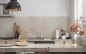 Mobile Preview: Küchenrückwand Marmor Beige