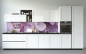 Mobile Preview: Küchenrückwand Lila Blüten