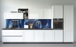 Mobile Preview: Küchenrückwand Blaue Rose