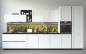 Mobile Preview: Küchenrückwand Sonnenblumen Landschaft