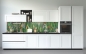 Mobile Preview: Küchenrückwand Gladiolen Blumen