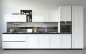 Preview: Küchenrückwand Schwarz Weiß Landschaft