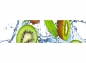 Preview: Küchenrückwand Kiwi im Wasser