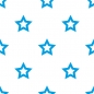 Preview: Küchenrückwand Blaue Sterne