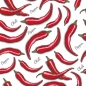 Preview: Küchenrückwand Chili Peperoni