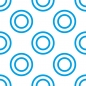 Preview: Küchenrückwand Blaue Kreis Zirkel