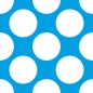 Preview: Küchenrückwand Blau Weiß Punkte